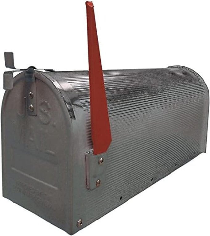Aluminium Brievenbus Model Amerikaans