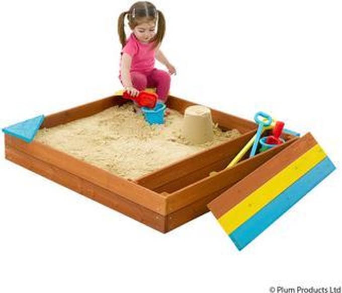 Store-it houten zandbak - Plum