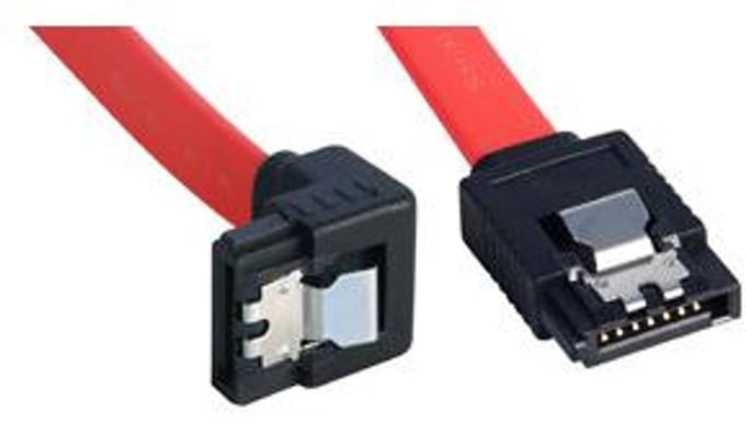 LINDY HDD Aansluitkabel [1x SATA-bus 7-polig - 1x SATA-bus 7-polig] 0.70 m Rood