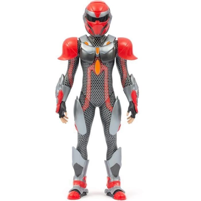 Articuleerbaar figuur - GORMITI - Scion met pantser Model Vuur - 27 cm - Vanaf 4 jaar - GRV034