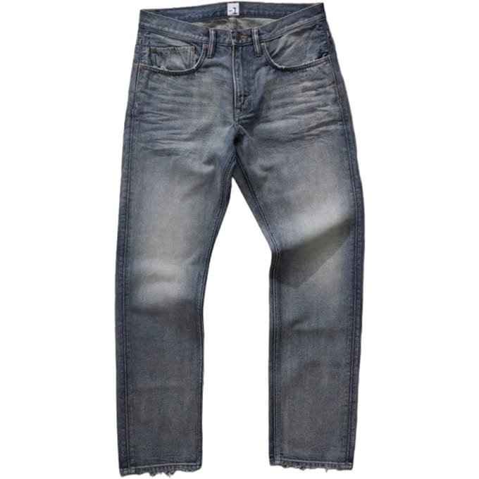-1 Nordic Jeans The one jean crated blue regular leg