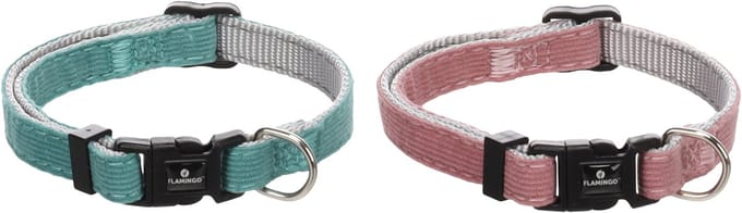 Flamingo - Hond Halsband Puppy Elfi Meerdere kleuren XS 20-35cm 10mm