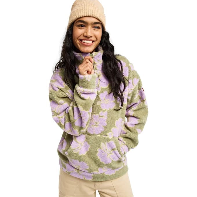 Damesfleece 1/2 rits Roxy Live Out Loud