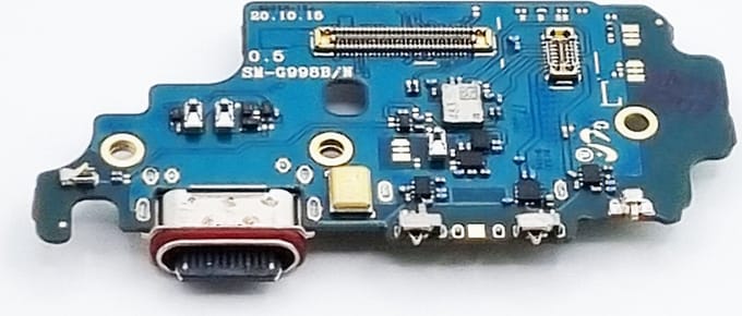 Oplaadconnector Board Geschikt voor Samsung Galaxy S21 Ultra – Premium – Groen