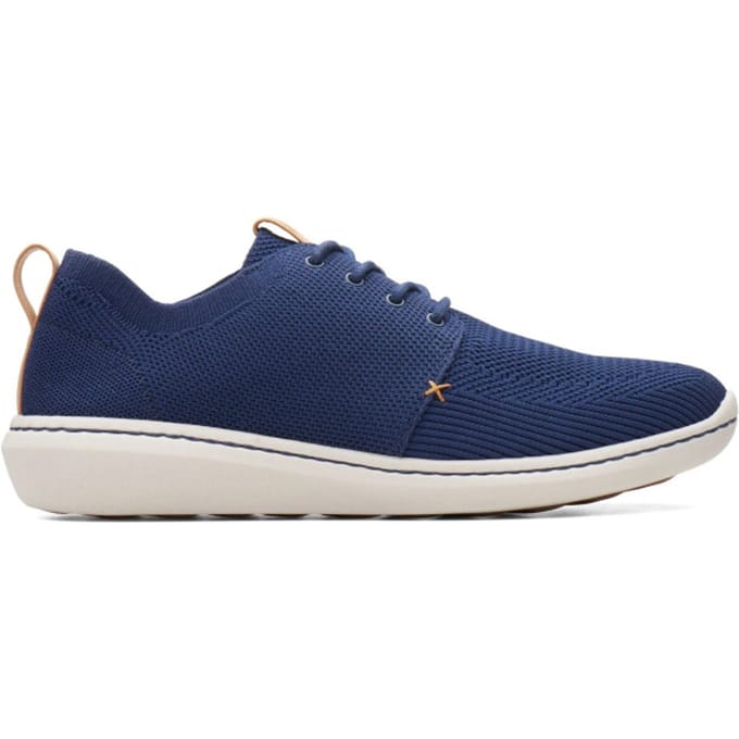Clarks Step Urban Mix - heren sneaker - Blauw - maat 39.5 (EU) 6 (UK)