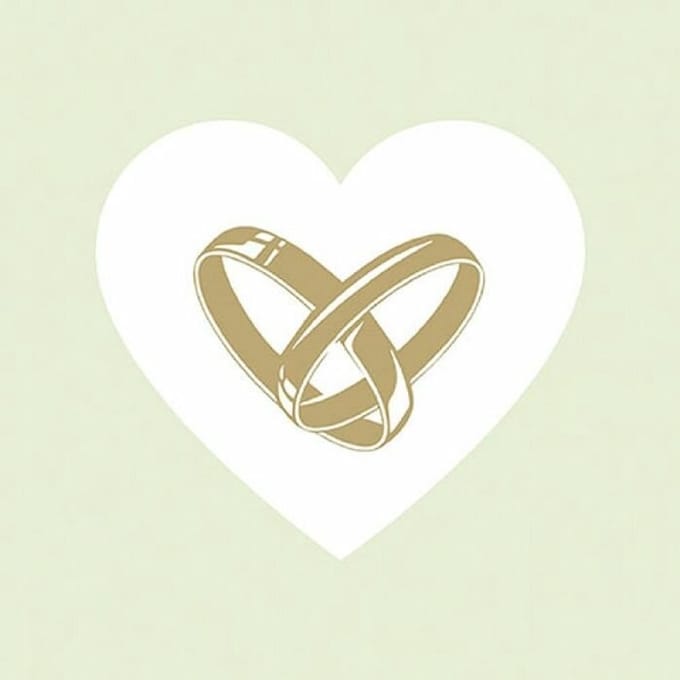 Ambiente - Lunch servetten - Love Rings Green