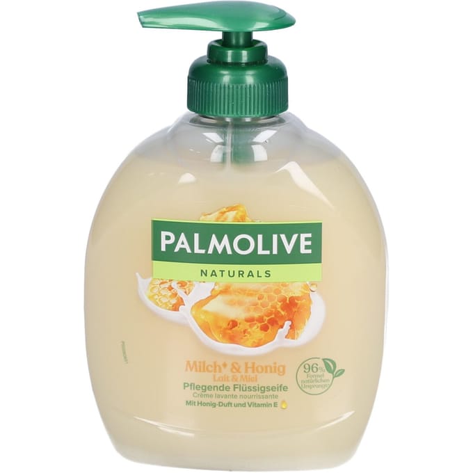 Palmolive vloeibare zeep Naturals, melk en honing, 300 ml
