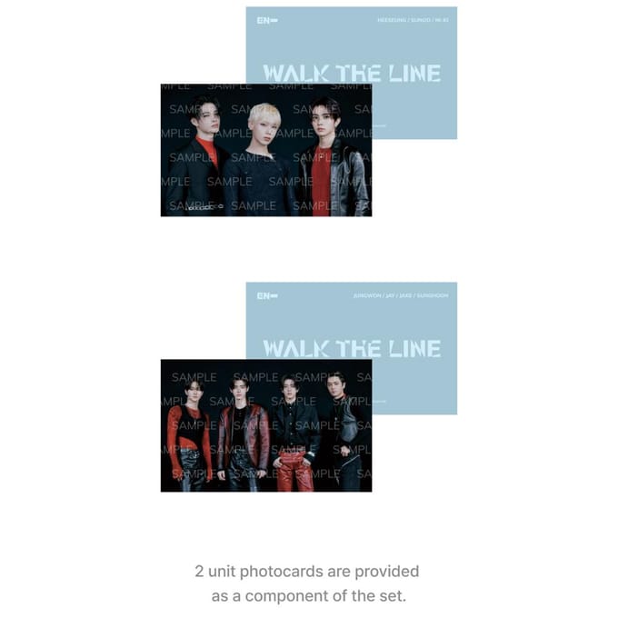 ENHYPEN - [WERELDTOUR ‘WALK THE LINE’ ] OFFICIËLE MD Pouch red