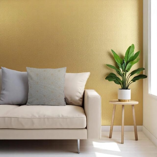 Gek op kussens! Sierkussen nadal grey/gold | 45 x 45 cm | katoen/polyester