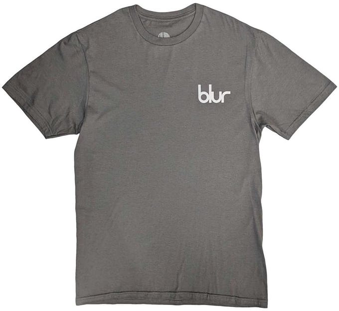 Blur - Pocket Blur / Parklife Heren T-shirt - S - Grijs
