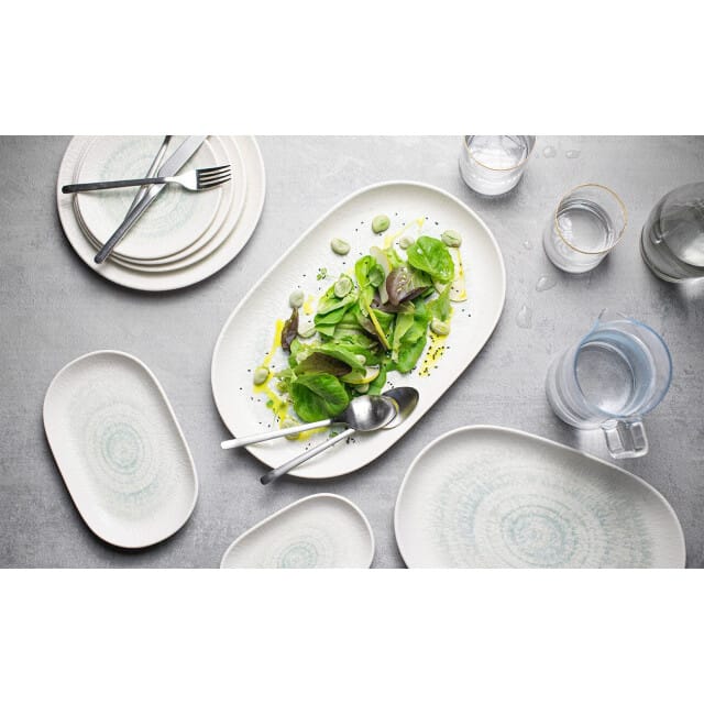ID Fine Pizzabord - Glacier - Porselein - 32 cm - set van 2