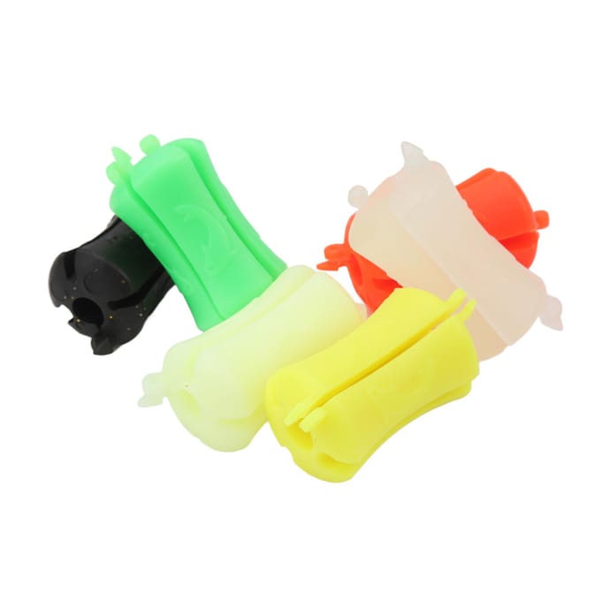 6 stuks Draagbare Vishengel Vaste Bal Hengel Bindclip Vishengel Bal Antislip Hengel Clip voor Boot green