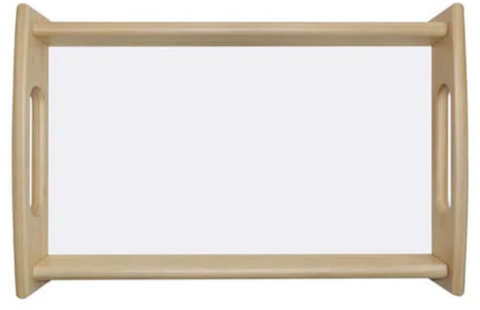 Nevolis® Houten Dienblad 38 x 25 cm – Stevig en Personaliseerbaar