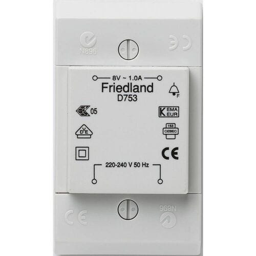 Honeywell Home D753 Beltransformator 8 V/AC 1 A