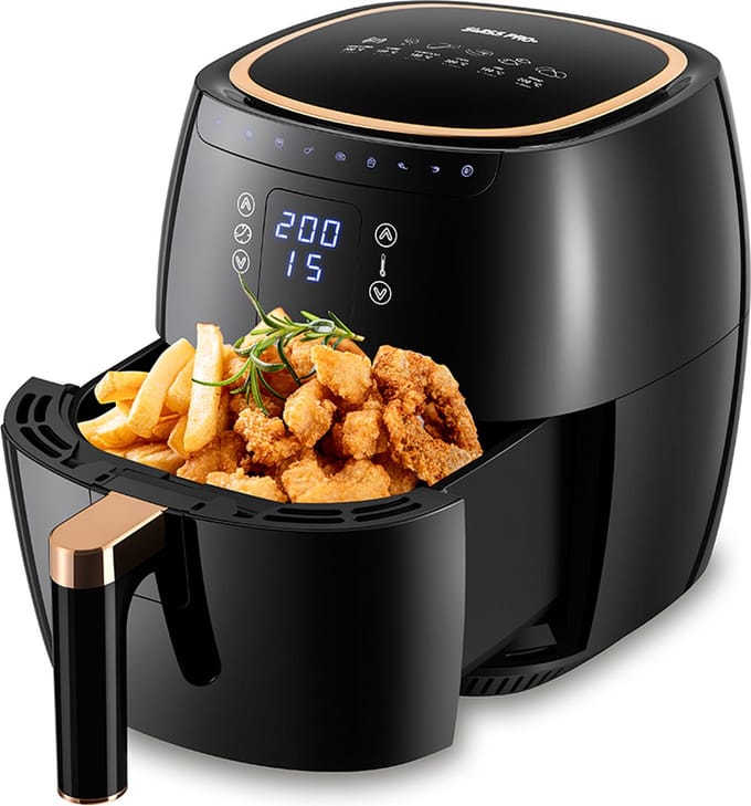Swiss Pro+ - SP-AF1750 - Airfryer XXL - Digitale Heteluchtfriteuse - 7L - Zwart