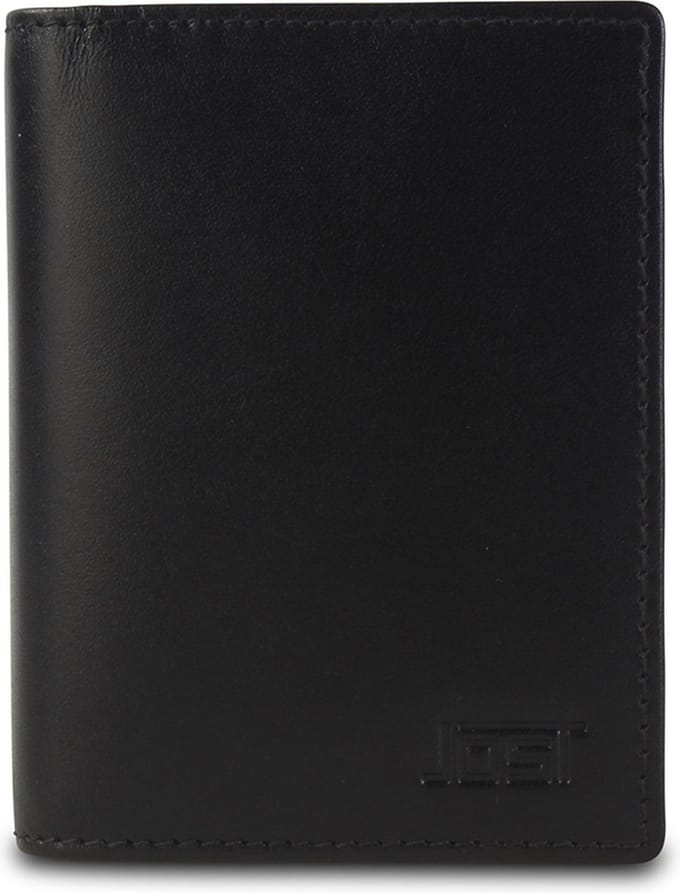 Jost Skagen Portemonnee Leer 7 cm - Jongens - Horizontaal - schwarz