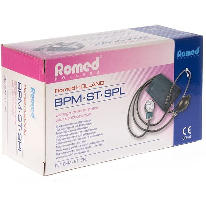 Romed Bloeddrukmeter met stethoscoop - handmatig - aneroid