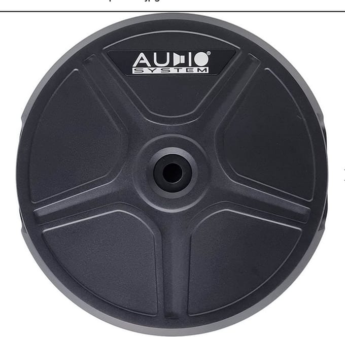 28 cm passieve reservewiel subwoofer met aluminium behuizing