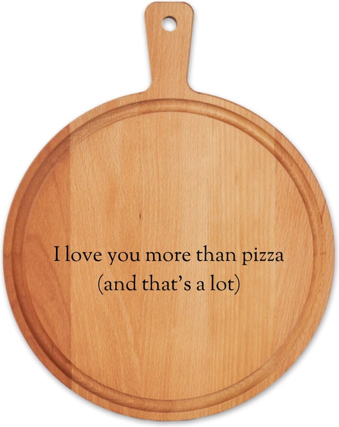 JM Woods - Borrelplank - Serveerplank - Hapjesplank - PIZZAPLANK - Cadeau tip!