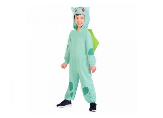 Pokémon - Officiele licentie - Amscan Pokémon Bulbasaur kinderkostuum - 6/8 jaar
