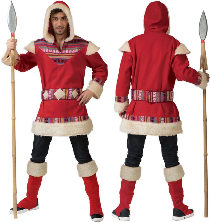 Eskimo kostuums voor de hele familie