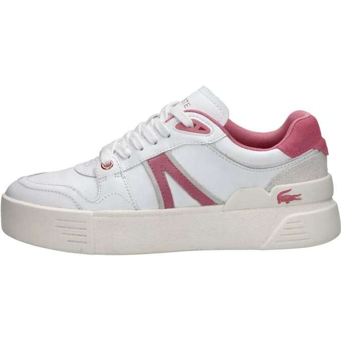 Lacoste L002 Evo Dames Sneakers - Wit/Roze - Maat 40