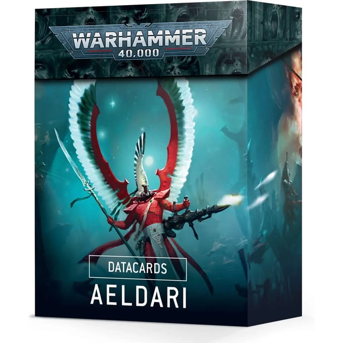 Figurine Games Workshop Warhammer 40k - Datacards V.9 Aeldari
