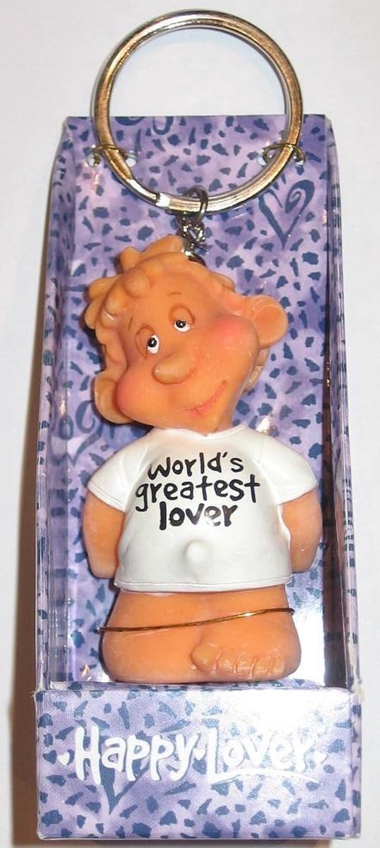 sleutelhanger - Happy Lover - World's greatest lover
