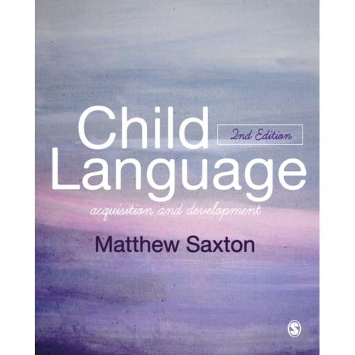 Child Language - Matthew Saxton