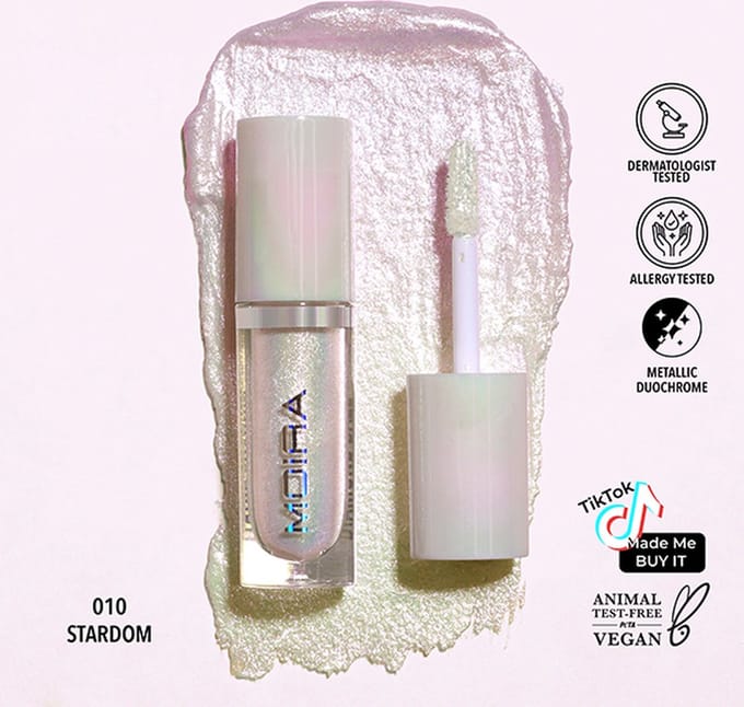 Moira Beauty - Diamond Daze Liquid Shadow - 10 - Stardom - Oogschaduw - 3 ml