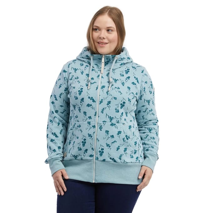 Dames Hoodie Ragwear Neska Flower