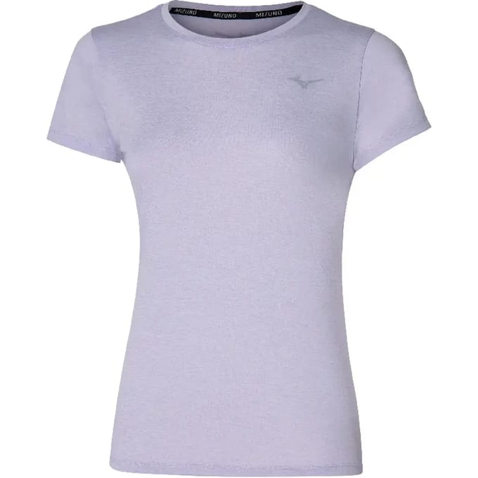Mizuno Impulse Core T-shirt Met Korte Mouwen Paars XS Vrouw