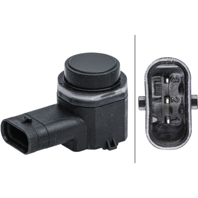 Parkeerafstandsensor  HELLA 6PX358 141-531