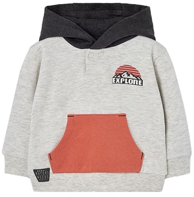 Boboli Fleece Sweatshirt Wit 6 Years Jongens