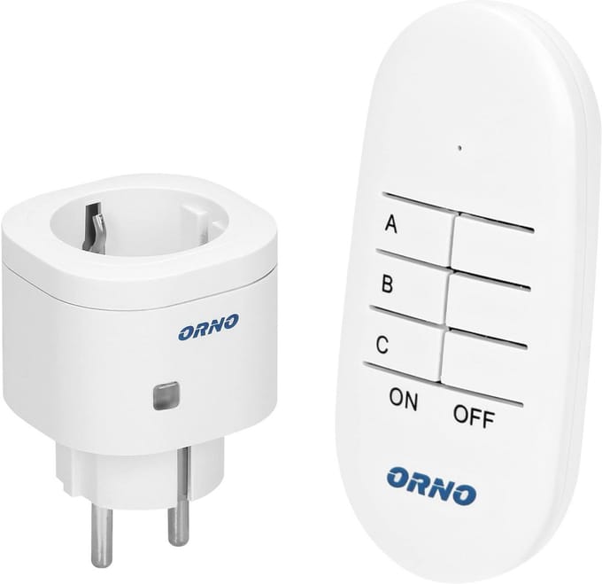 Stopcontact Afstandsbediening - Draadloos Schakelen - Energie Besparen - 1+1 Set - Niet Specificiek - Wit