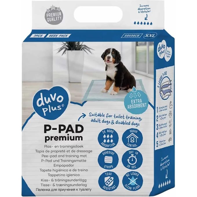Duvo+ P-Pad premium XXL - 60x90cm 7 Stuks