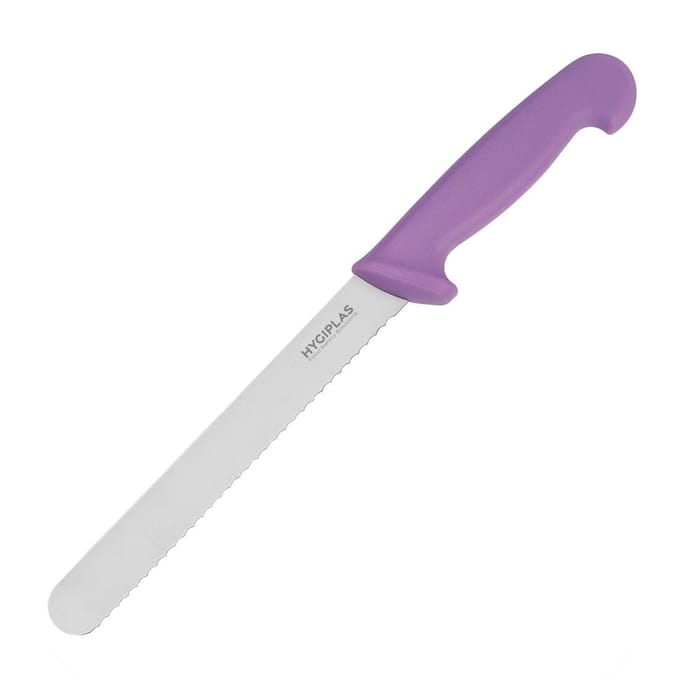 Hygiplas Broodmes 21,6cm Paars - Hygiplas FP731