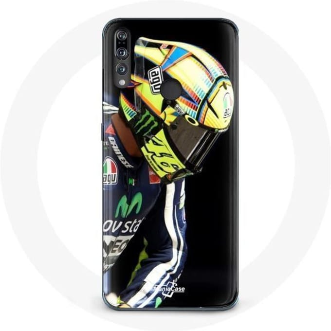 Hoesje - Valentino Rossi - Huawei P30 Lite - Flexibel - Zwart - Bescherming