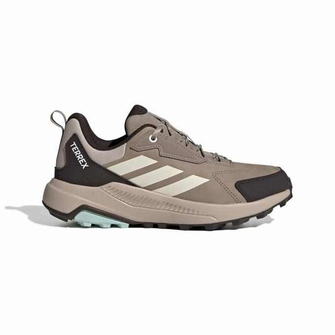 Adidas Terrex Anylander Leather Wandelschoenen Bruin,Grijs EU 38 2/3 Vrouw