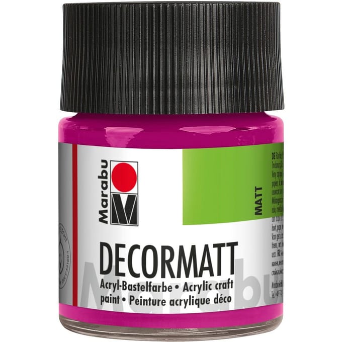 Marabou Decormatt, 50ml - Magenta