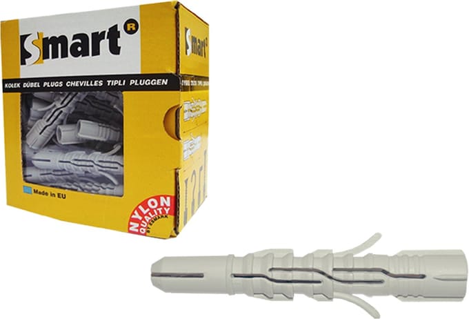 SMART Sterke nylon multifunctionele plug Ø8x60 x 50 stuks