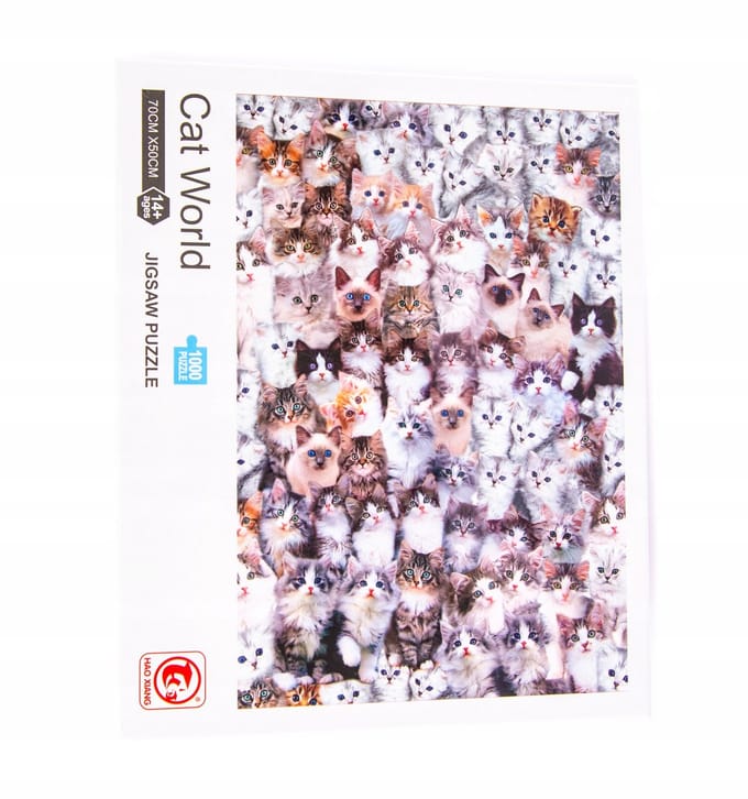 Puzzel 'Kattenwereld' 1000 stukjes - Kwaliteit & Plezier