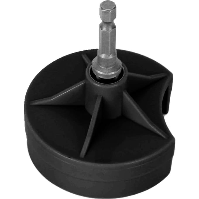 Breimachine Adapter Quick Knit Vervangbare Haakmachine Adapter met Zeskantbit DIY Naald zwart