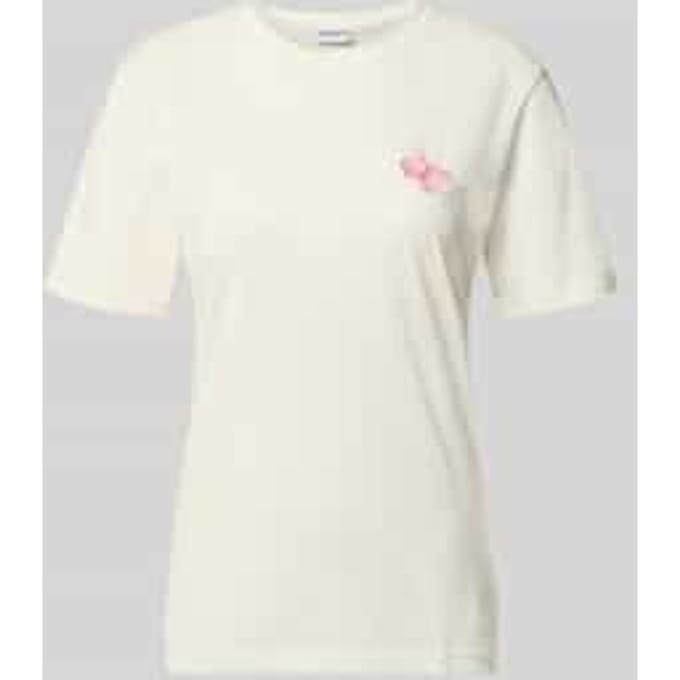 regular fit T-shirt van katoenmix