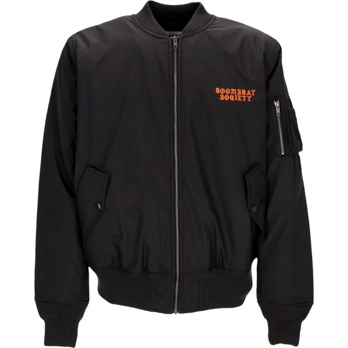 Heren bomberjack Dirty Hands bomberjack zwart