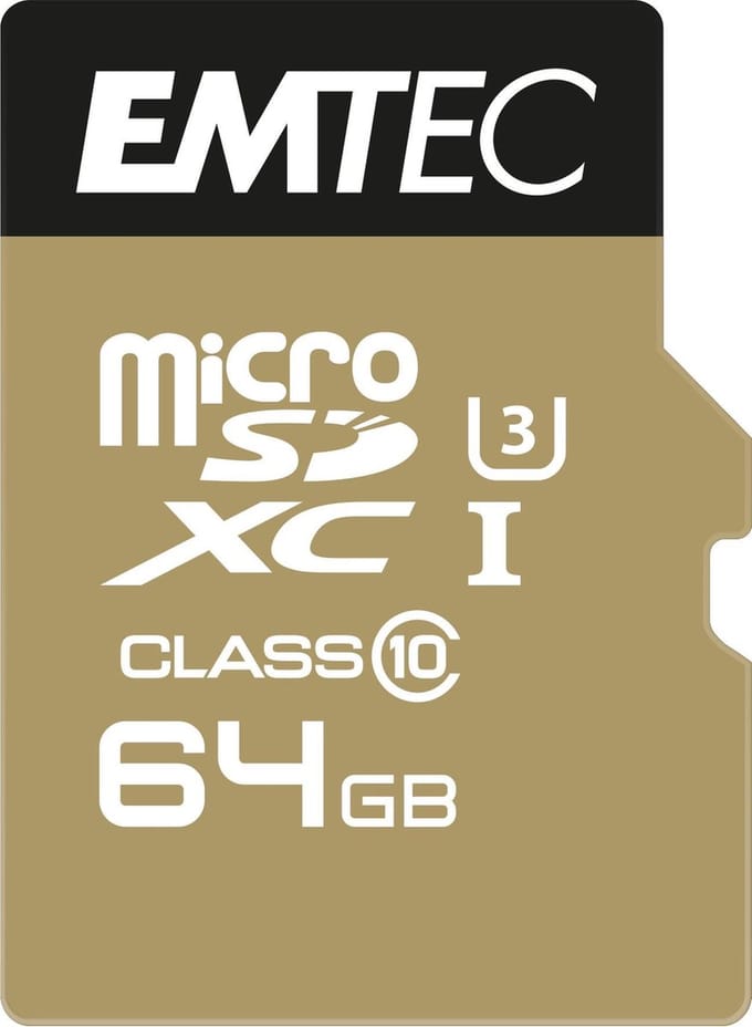 Emtec ECMSDM64GXC10SP flashgeheugen 64 GB MicroSDXC Klasse 10