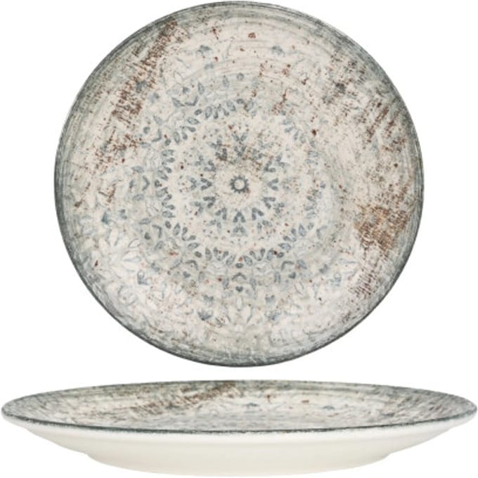 Rinart Dinerbord - Fade - Porselein - 30 cm - set van 6