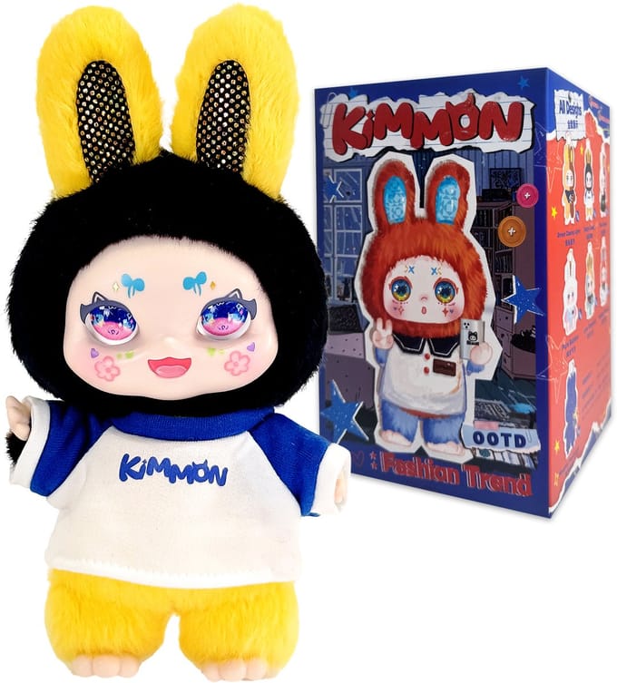 KIMMON - 'OOTD' Serie - Blind Box collectie - Pluchen verzamelfiguren - 17 cm
