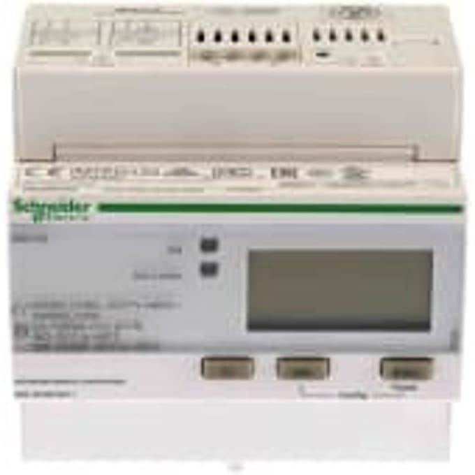 kWh-meter - P/U/I-meting - Modbus RTU - Multitarief - 3F -In=63A - MID - iEM3100 Energiemeter - Acti9 - Schneider Electric - A9MEM3155