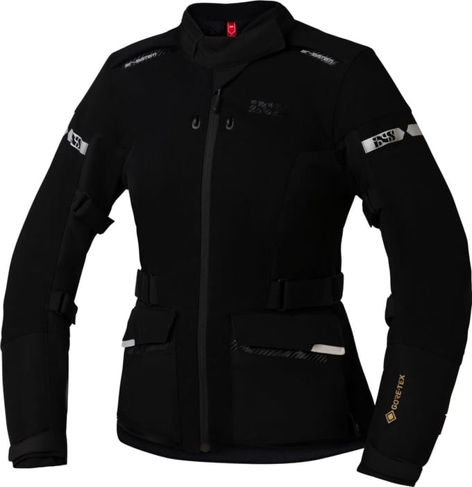 IXS Horizon-GTX Dames Zwarte Textiel Motorjas - Jas
